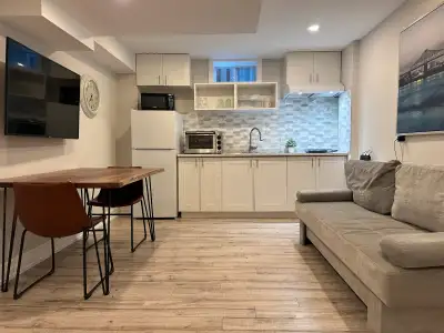 1 bedroom basement unit