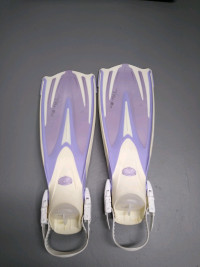 Women's professional diving fins -used only once