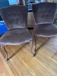 Chairs upholstered 