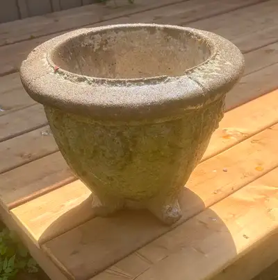 Vintage Decorative Concrete Flower Pot, View more