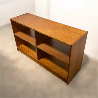 MCM Teak Media Shelf, View more