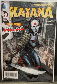 KATANA #1 DC COMICS NEW 52 APRIL 2013 Ann Nocenti Alex Sanchez