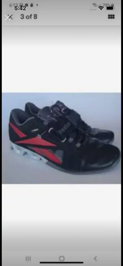 Reebok Crossfit Mens Sz 8 Training Lifting Shoes U-form with str, View more