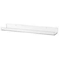 Cimaise/Etagere, Picture ledge transparent