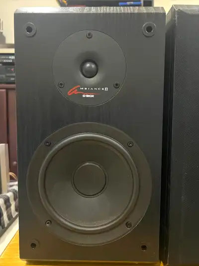 Classic Ambiance II D-Box bookshelf speakers, made in Canada, View more