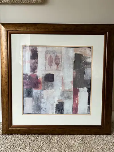 Abstract wall art. Like new. Moving sell.