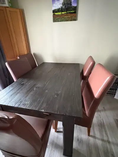 dining table and 6 chairs , View more