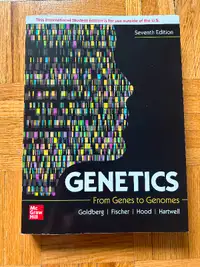 GOLDBERG ET AL: GENETICS : FROM GENES TO GENOMES 7TH ED Textbook