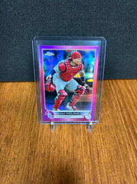 2022 Topps Chrome Pink Refractor Yadier Molina Cards #93 ⚾️