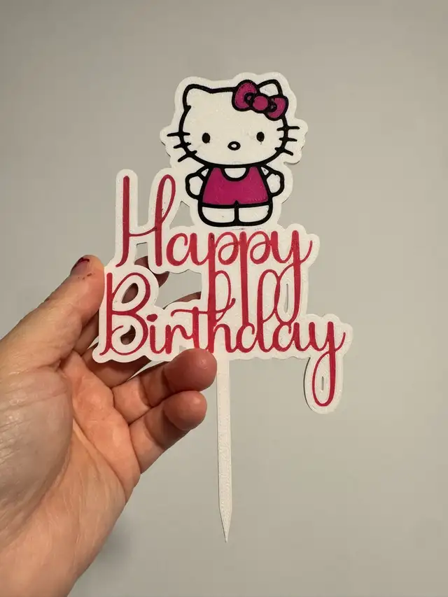New Hello kitty cake topper 