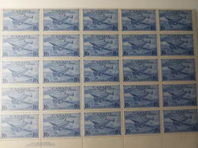 Canada 1942  #CE1 MNH sheet, View more