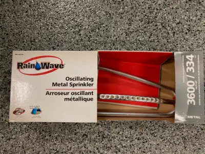 Arroseur oscillant en métal RAINWAVE (neuf), View more