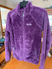 Bench Sherpa purple jacket  Size 14/16