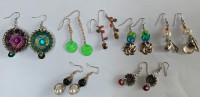 Assorted earrings