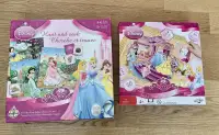 2 jeux de société de princesses Disney