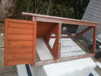 $60. outdoor/indoor  rabbit cage pet cage