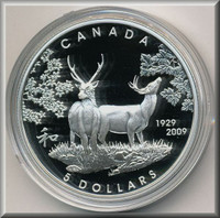 2009 "CANADA IN JAPAN" Sterling SILVER COIN - MINT CONDITION!