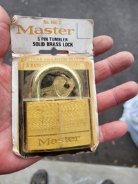 Master Lock 160D Padlock, new