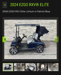 New and used Golf Cart