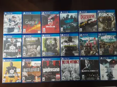 ps4 jeux compatible ps5 prix variée voir la liste merci, View more