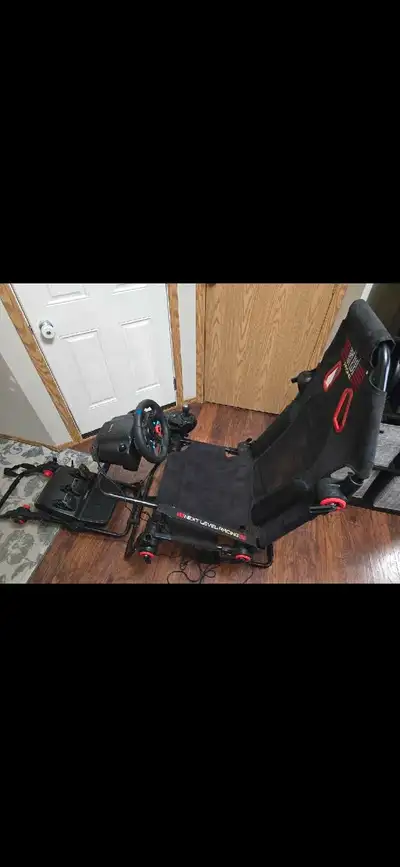 folding racing chair & G29 driving force, View more