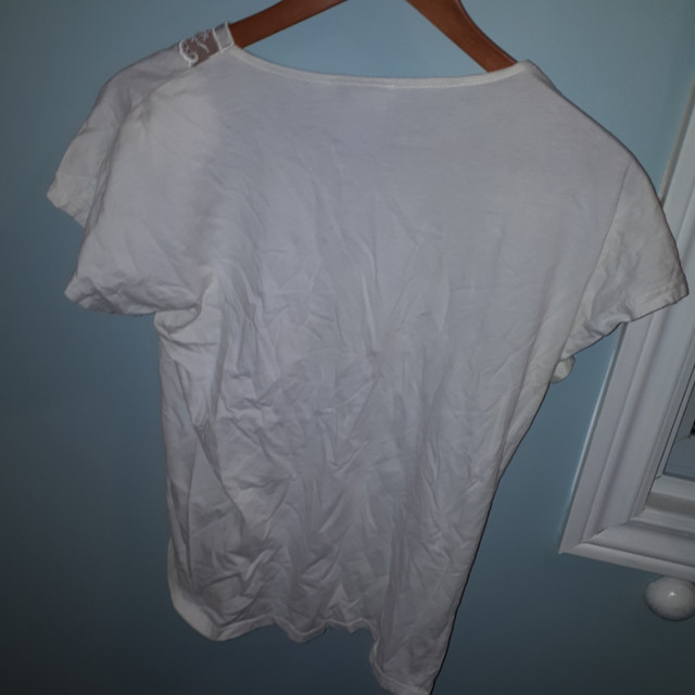Orly   lovely white shirt size Small in Women's - Tops & Outerwear in Ottawa - Image 3