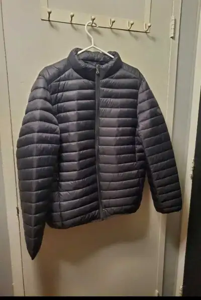 Men's Puffer Black Jacket New Size XL, View more