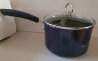 Brand New Farberware 3qt Non-stick Saucepan with Lid  - Purple