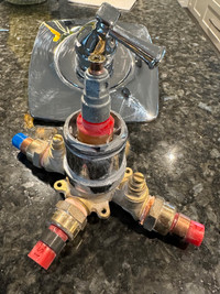 Shower control valve