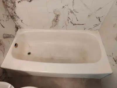 Bathtub reglazing 250$, View more