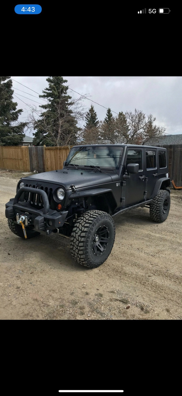  Jeep Wrangler (TRADES?) in Cars & Trucks in Red Deer