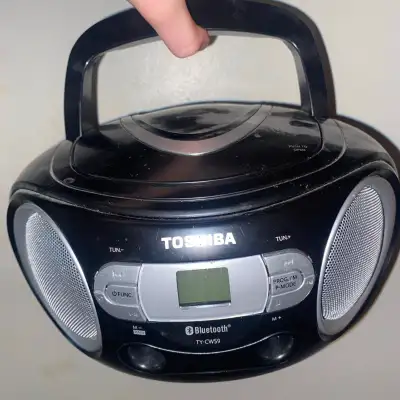 Cd player + Radio boombox, View more
