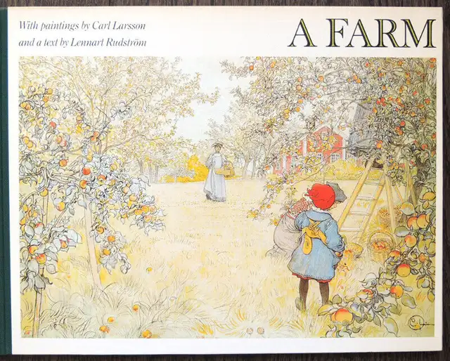 Carl Larsson 2 Book Set Vintage