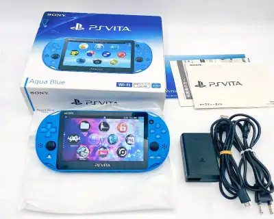 256GB Playstation PS VITA SLIM 2000 BLUE PSVITA 《MOD》999+ Games, View more
