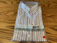 Men's Kent Arrow Shirt. White striped