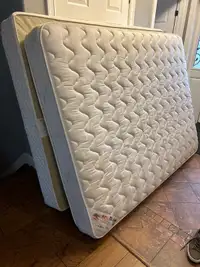 FREE Queen mattress and box spring 
