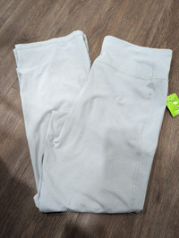 NEW Ladies XXL Grey Core Poly Yoga Pants