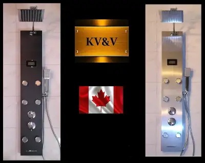KV&V adjustable shower panels - brand new with warranty, View more