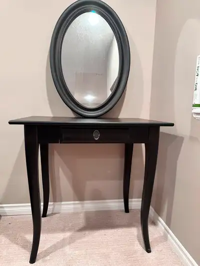 Console Table + Oval Mirror, View more