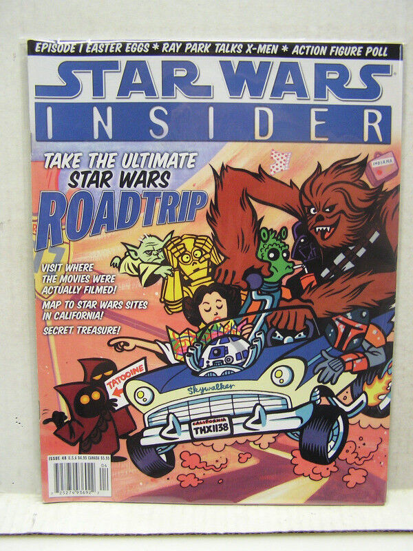 STAR WARS INSIDER #48 Take the Ultimate Star Wars Road Trip 2000 dans Art et objets de collection  à Longueuil/Rive Sud