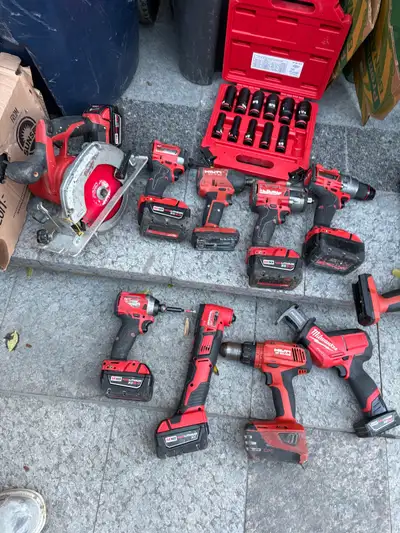 Hilti and Milwaukee Power Tools, View more