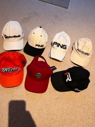 Golf Hats 20$ each, View more