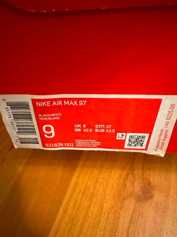 Nike NIKE AIR MAX 97 in Men's Shoes in Sault Ste. Marie - Image 7