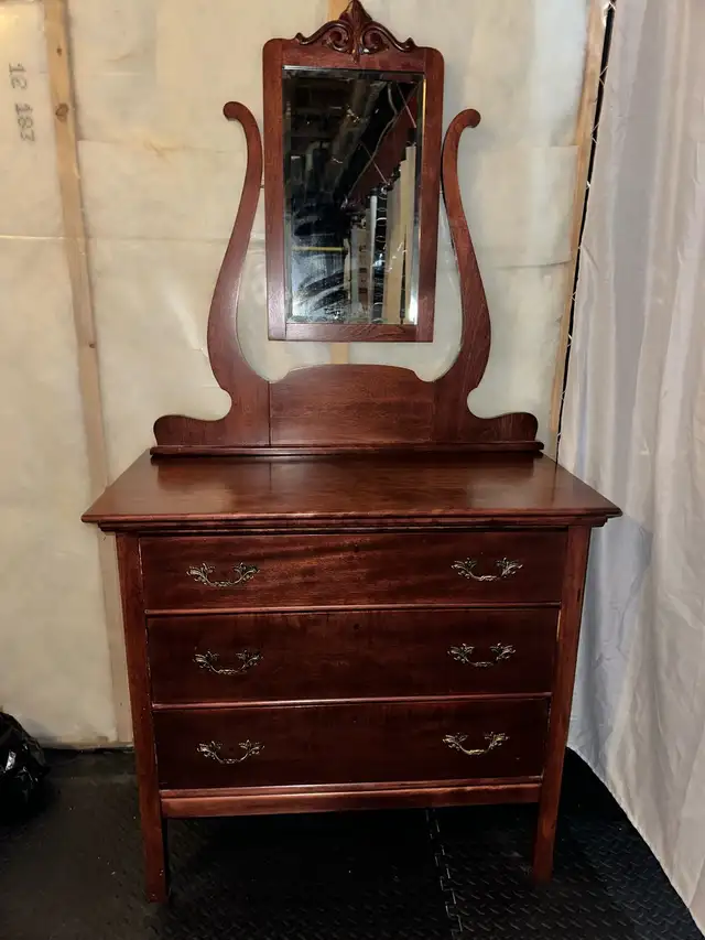 Antique Dresser  in Dressers & Wardrobes in Calgary - Image 2