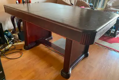 Solid Wood Dining Table – $125, View more