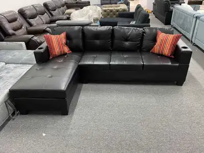 Soft touch 4 seater leather sofa , View more