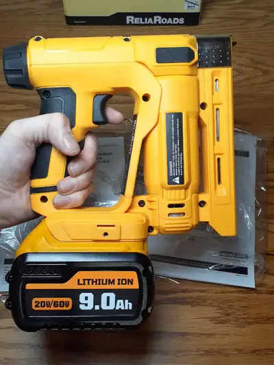 New Brad Nailer/Staple Gun and Battery, View more