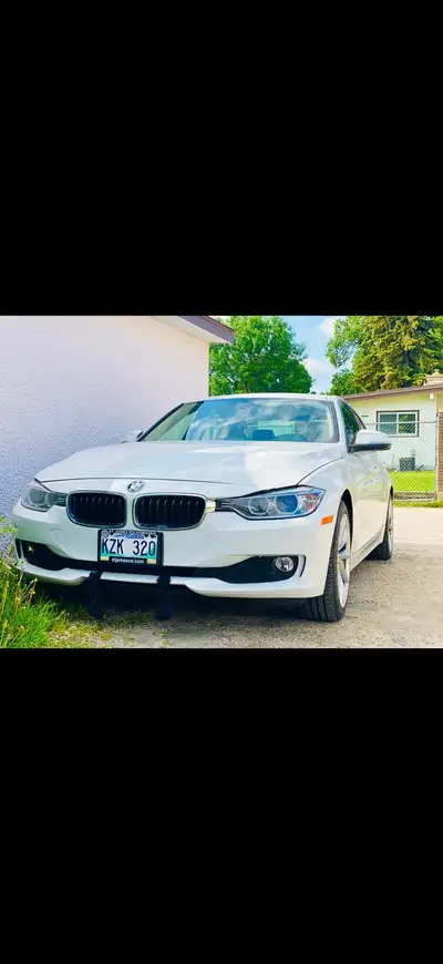 Selling my 2014 BMW 320i xDrive in beautiful white color. 129k KM only. Car is very clean and well t...