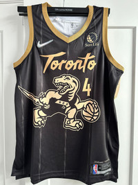 Scottie Barnes #4 Toronto Raptors Basketball City Edition Jersey