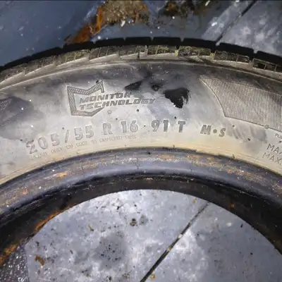 2 all season tires need gone moving and i no longer have the vehicle they were for .